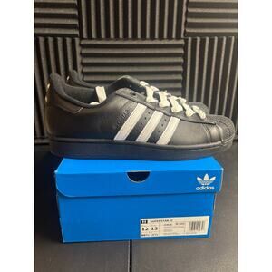 Adidas Originals Black White Superstar Mens Size 12 BRAND NEW!